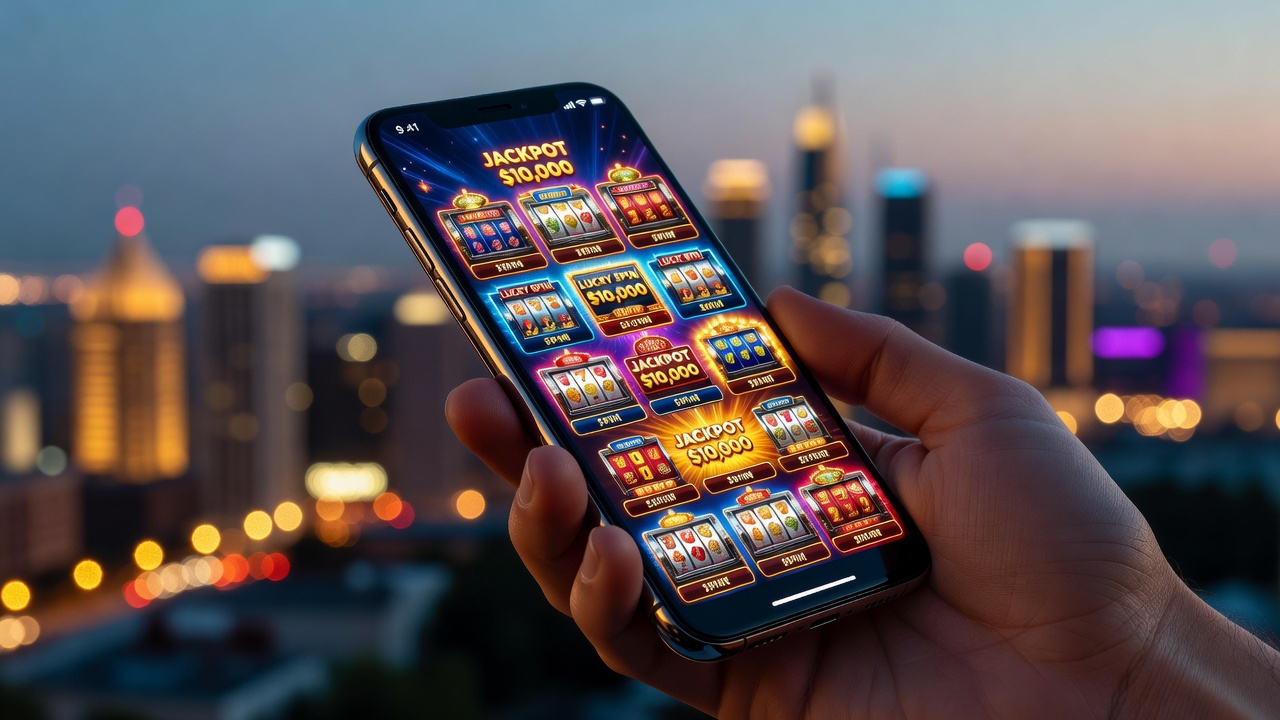 Accessing LuckyHills on Mobile - luckyhills casino login